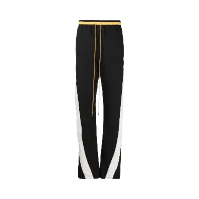 Pre-owned Rhude Embroidered Twill Logo Short 'black'