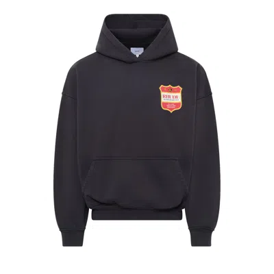 Pre-owned Rhude Filtaro Crest Hoodie 'black/red/yellow' | Men's Size S