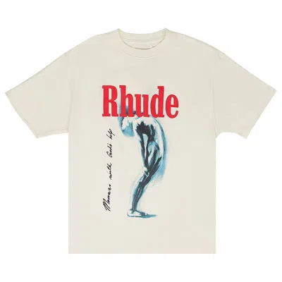 Pre-owned Rhude God Help Me T-shirt 'white' | Men's Size Xs