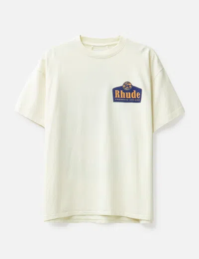 Rhude Grand Cru T-shirt In Neutral
