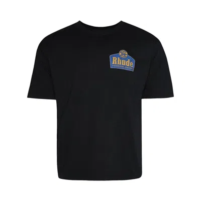 Pre-owned Rhude Grand Cru Tee 'vintage Black' | Men's Size M