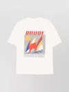 Rhude Graphic Print Crew Neck T-shirt