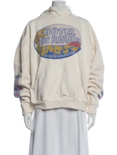 Pre-owned Rhude Graphic Print Jacket In Neutral