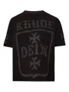 Rhude Graphic-print T-shirt In Black
