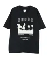 Rhude Thousand Palms Logo-print Cotton-jersey T-shirt In Black