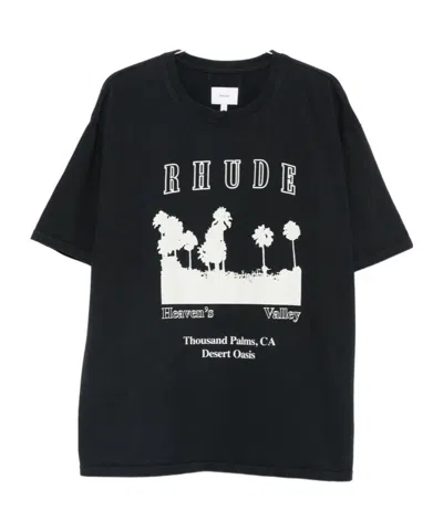 RHUDE GRAPHIC-PRINT T-SHIRT