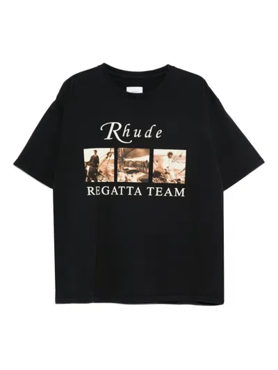 RHUDE GRAPHIC-PRINT T-SHIRT