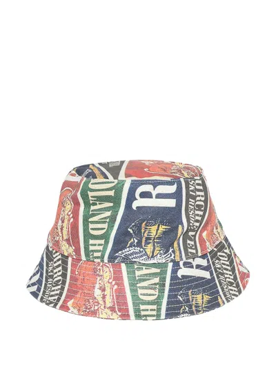 Rhude Graphic-print Bucket Hat In Multi