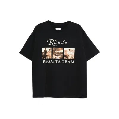 RHUDE GRAPHIC-PRINT T-SHIRT