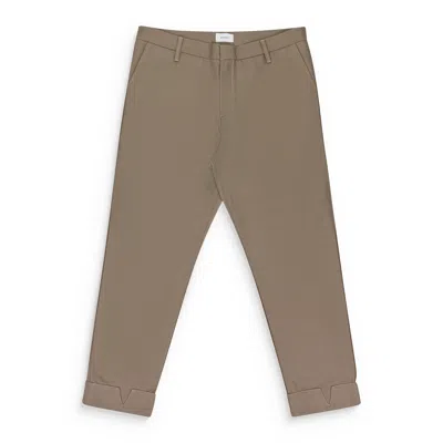 Rhude Gray Slim Cuff Track Pants In Brown