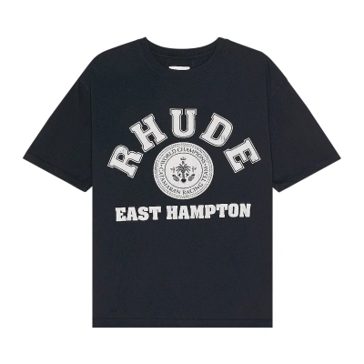 Pre-owned Rhude Hampton Catamaran Tee 'vintage Black'