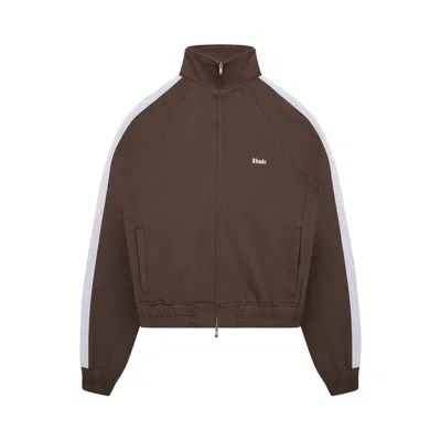 Pre-owned Rhude Hampton Track Jacket 'taupe' In Brown