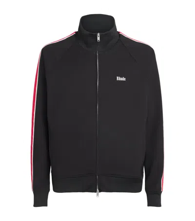 Rhude Hamptons Track Jacket In Black