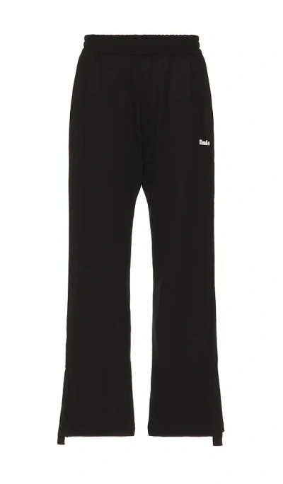 Rhude Hamptons Traxedo Track Pant In Black