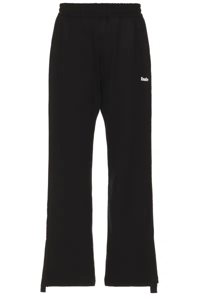 Rhude Hamptons Traxedo Track Pant In Black