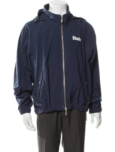 Pre-owned Rhude Jacket In Blue