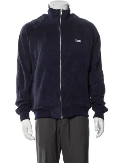 Pre-owned Rhude Jacket W/ Tags In Blue