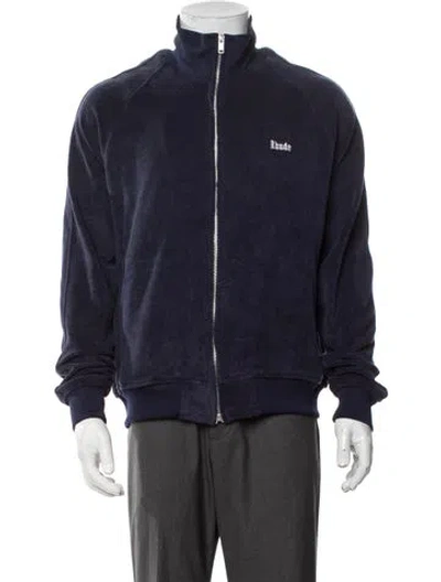 Pre-owned Rhude Jacket W/ Tags In Blue