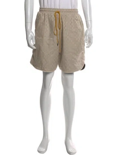 Pre-owned Rhude Jogger Shorts In Neutrals