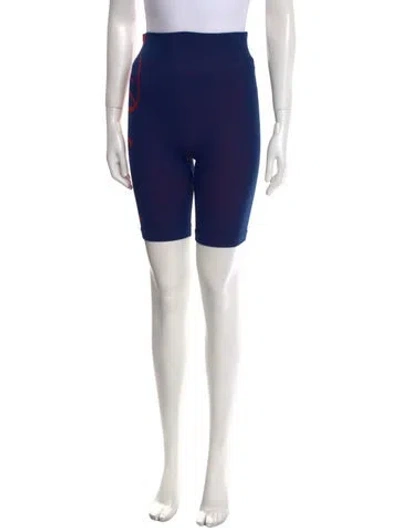 Pre-owned Rhude Knee-length Shorts W/ Tags In Blue