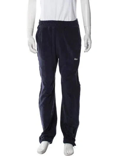 Pre-owned Rhude Lace Trim Embellishment Lounge Bottoms W/ Tags In Blue