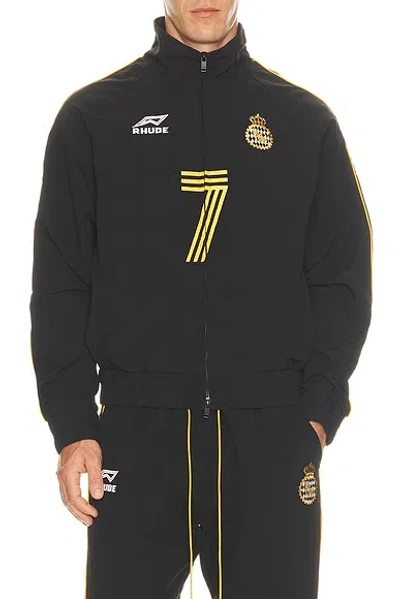 Rhude Lago Track Jacket In Black