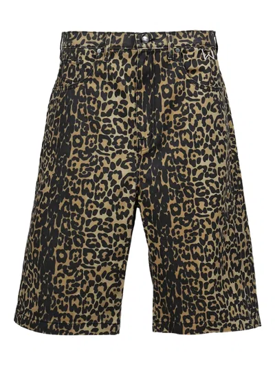 Rhude Leopard-print Shorts In Animal Print