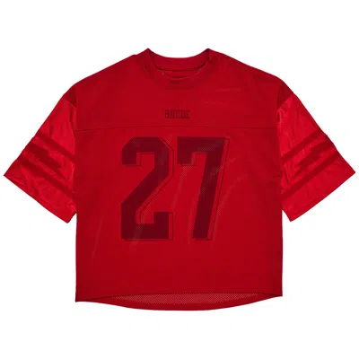 Pre-owned Rhude Lightning Football Jersey 'red' | Men's Size Xl