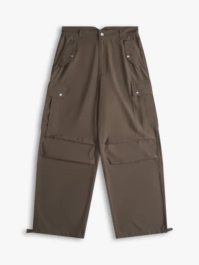 Rhude Linen Cargo Women's Pants In Brown