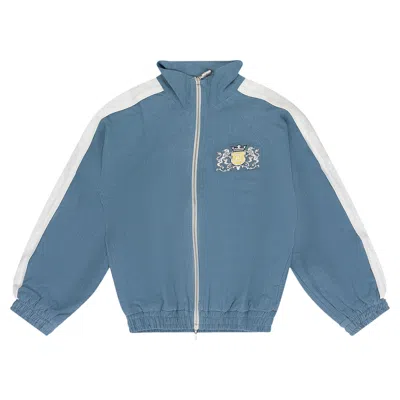 Pre-owned Rhude Linen Flight Field Jacket 'blue' | Men's Size Xs