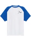 Rhude Logo Color Matching Shirt In White