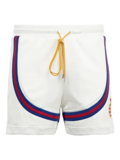 Rhude Logo-embroidered Track Shorts