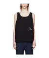 Rhude Logo Embroidered Vest In Black