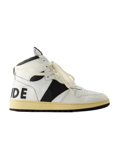 RHUDE RHUDE RHECESS HI TOP SNEAKERS