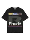 RHUDE LOGO-PRINT T-SHIRT