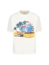 Rhude Graphic-print T-shirt In White