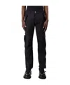 Rhude Logo Tooling Casual Pants In Black