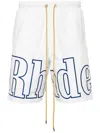 RHUDE RHUDE LOGO TRACK-SHORT CLOTHING