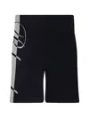 Rhude Logo-knit Shorts In Multi