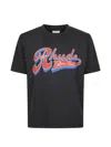 Rhude Logo-print T-shirt In Black