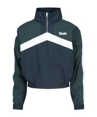 RHUDE RHUDE CHEVRON WINDBREAKER JACKET