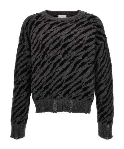 RHUDE RHUDE STRIPED KNIT SWEATER