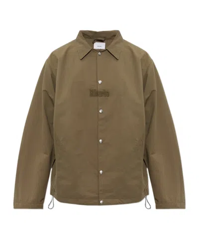 Rhude Long-sleeve Casual Jacket In Brown
