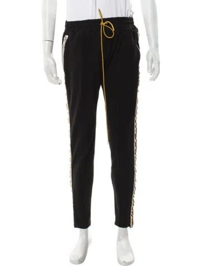 Pre-owned Rhude Lounge Bottoms In Black