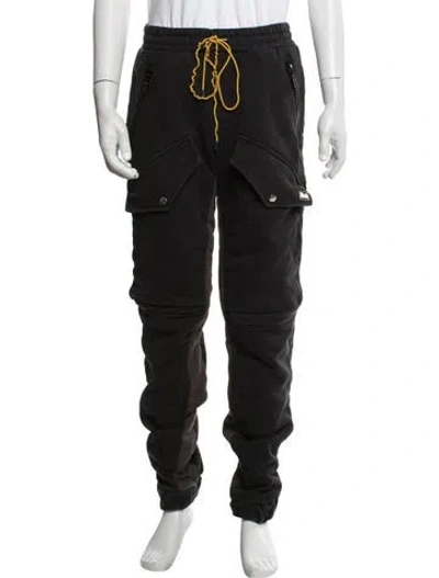 Pre-owned Rhude Lounge Bottoms In Black