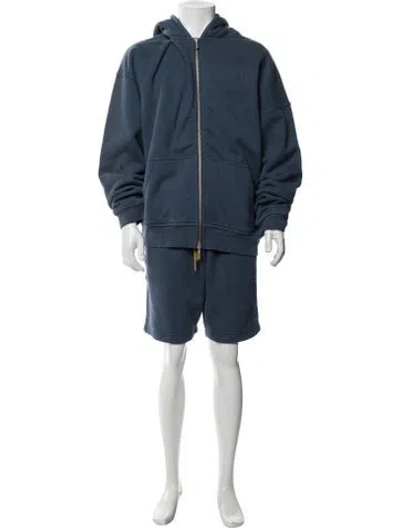 Pre-owned Rhude Lounge Bottoms W/ Tags In Blue