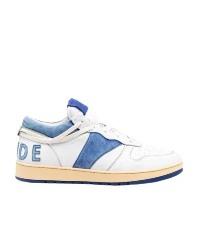 Rhude Low-top Leisure Sneakers In White