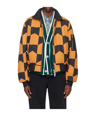 RHUDE MA1 TWO-WAY ZIPPER COTTON SUIT