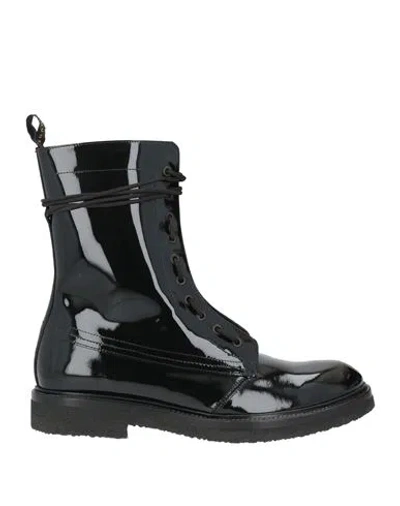Rhude Man Boot Black Size 10 Leather
