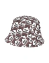 Rhude Man Hat Chocolate Brown Size Onesize Cotton In Brown